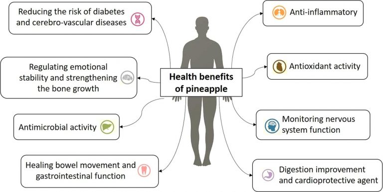 bienfaits recette jus ananas sur le corps
